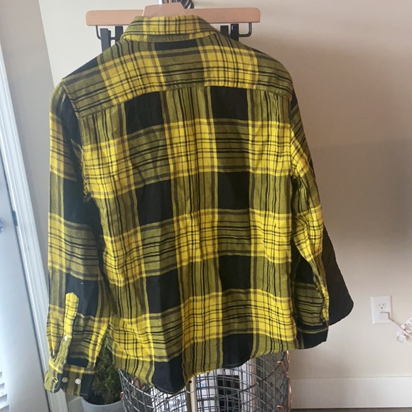 S 🔖 BANANA REPUBLIC Slim Fit Untucked Men’s Shirt Double Faced Brushed Cotton - Picture 8 of 8